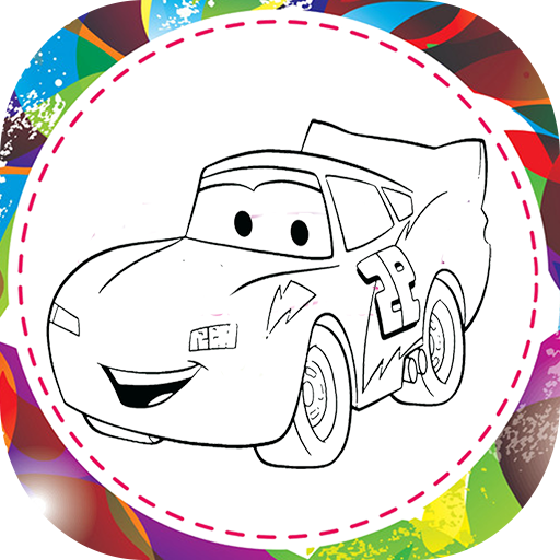 Coloring Cars McQueen