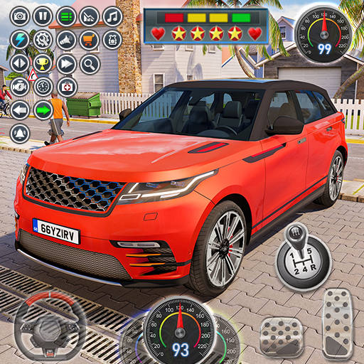 jogo de condução de carro 3d