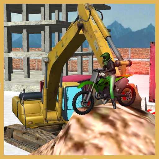 Stunt Bike: Construction Site