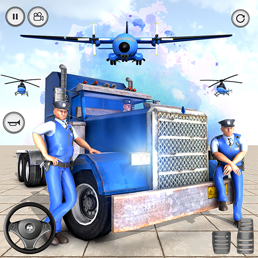 Police Car Transport 3D Games
