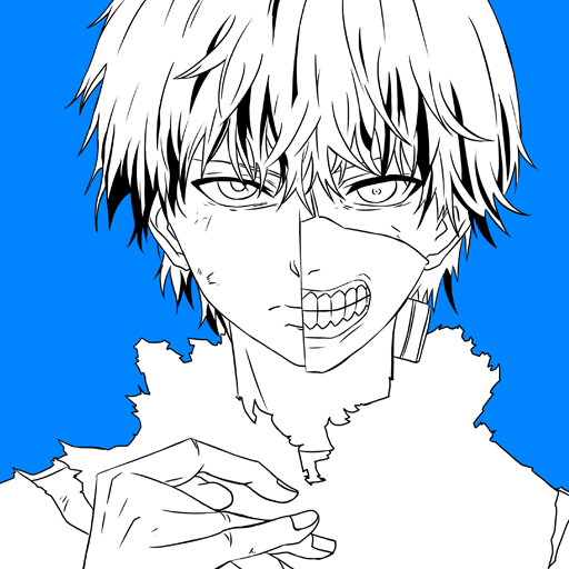 Como desenhar o Tokyo Ghoul