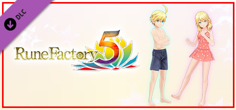 Rune Factory 5 - The Young Proprietress and the Dwarf Swimsuit Set + New Ranger Care Package Item Pa
