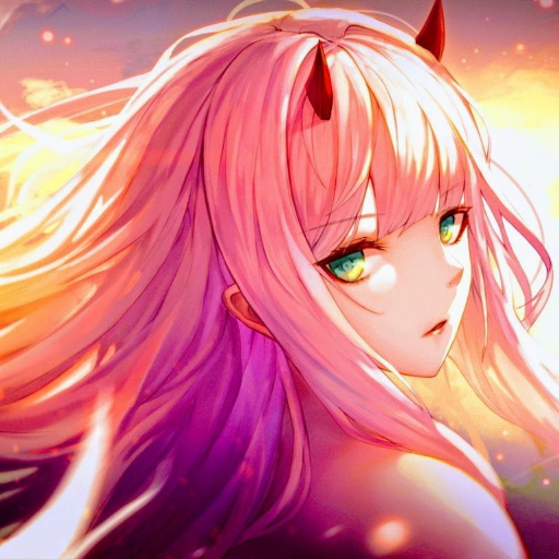 Girl and anime wallpaper - خلف