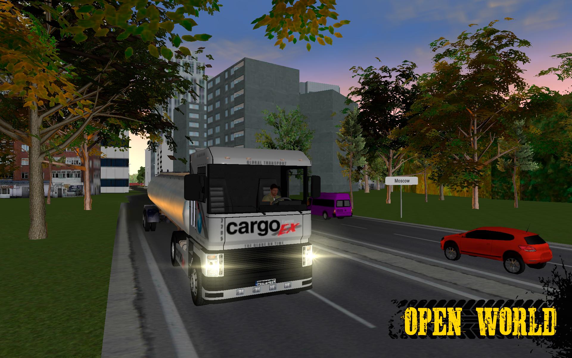 Download Truck Simulator: Russia android on PC