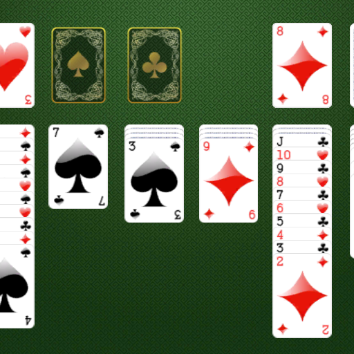 Solitaire cards game 3d