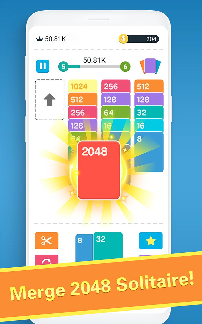 Скачать слияние карт : пасьянс 2048 на ПК | Официальный представитель  GameLoop