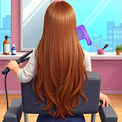 cewek - potong rambut