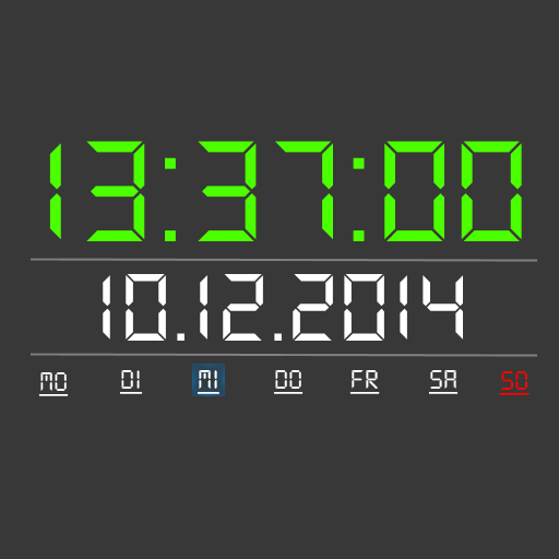 Digital Clock Widget