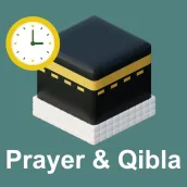 Giờ cầu nguyện, Azan, Qibla