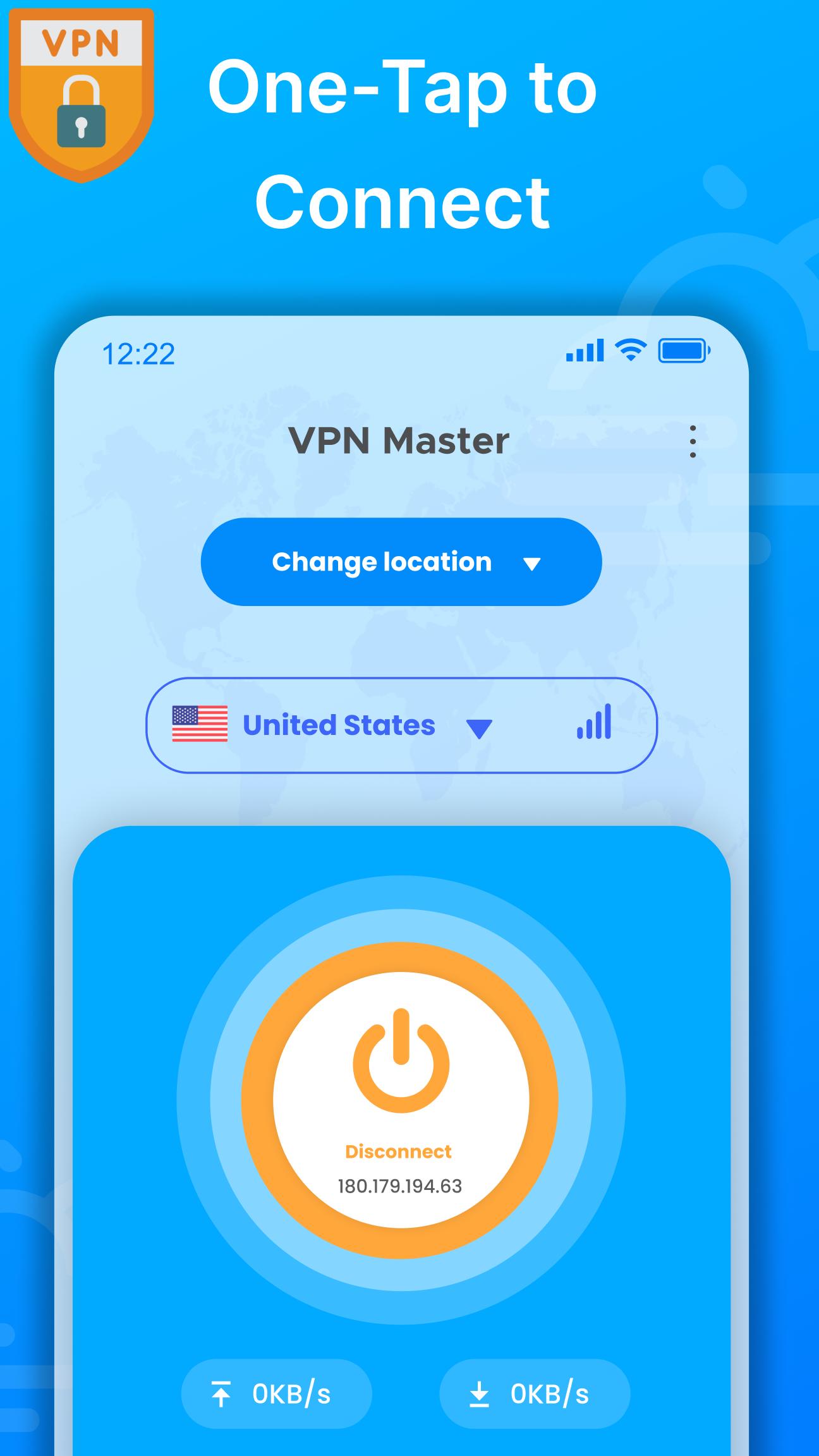 Download VPN Master: VPN Proxy, VPN App android on PC