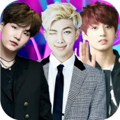 Photo With BTS：Kpop boys band wallpapers