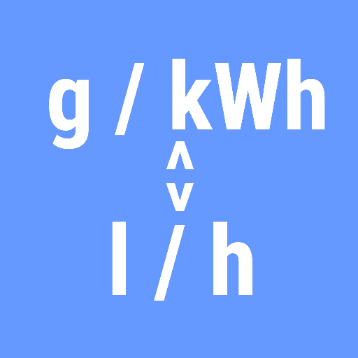 g / kWh to l / h - fuel consumption