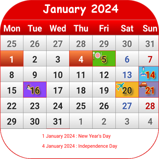 Myanmar Calendar 2024