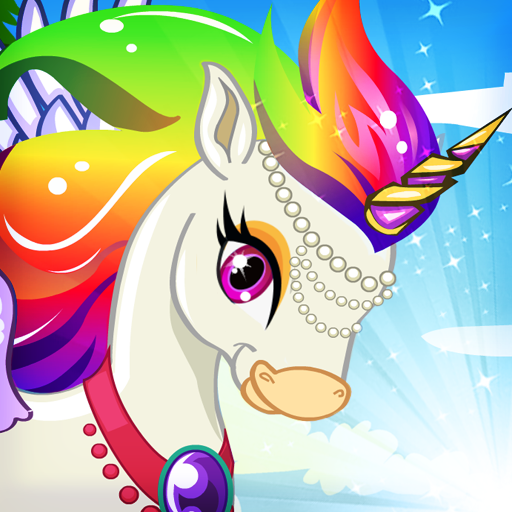 Unicorn Rainbow - Girls Games