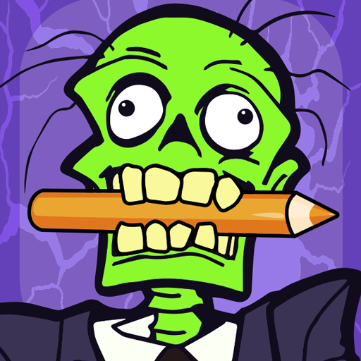 Animated Zombies Coloring Page