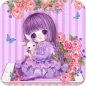 Tema Rose Girl Purple