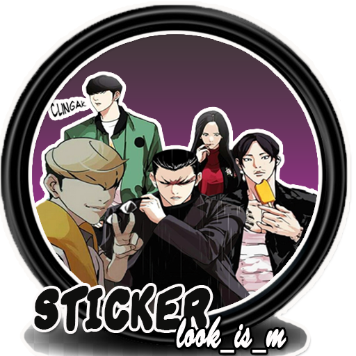 Sticker Lookism webtun WAStickerApp