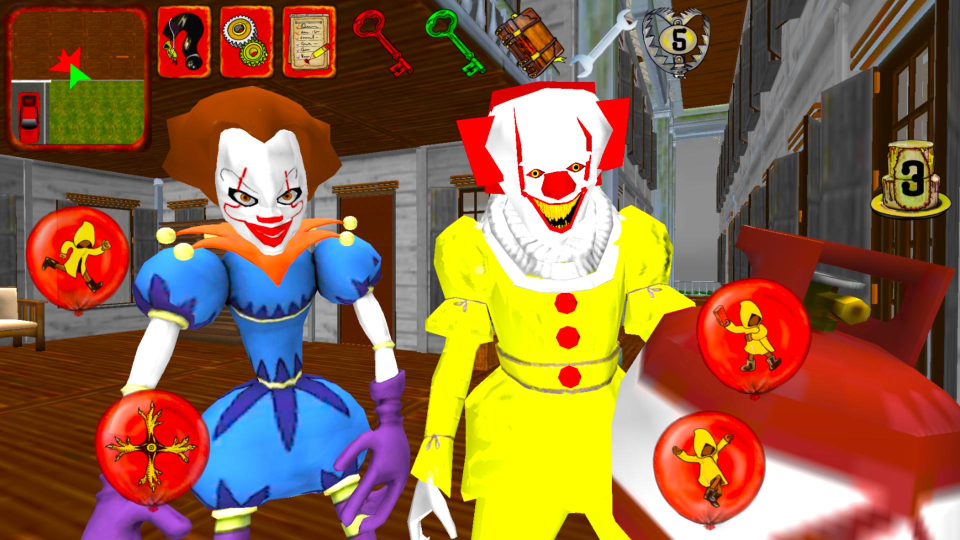 Скачать Clown Neighbor Brothers Escape на ПК | Официальный представитель  GameLoop