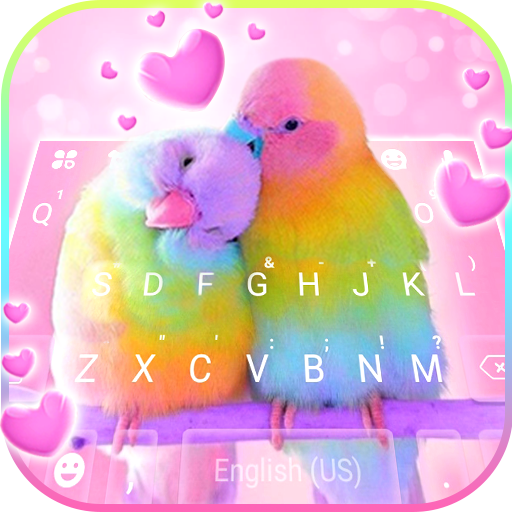 Love Parrots keyboard