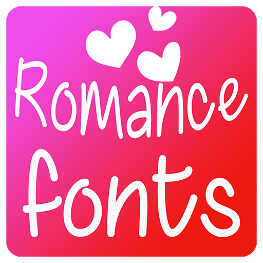 Romance Fonts for FlipFont