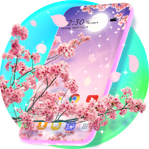 Sakura Live Wallpaper Theme