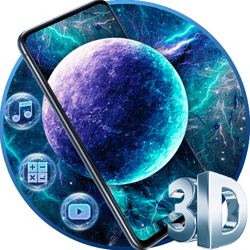 Nebula Galaxy Temalar Duvar 3D