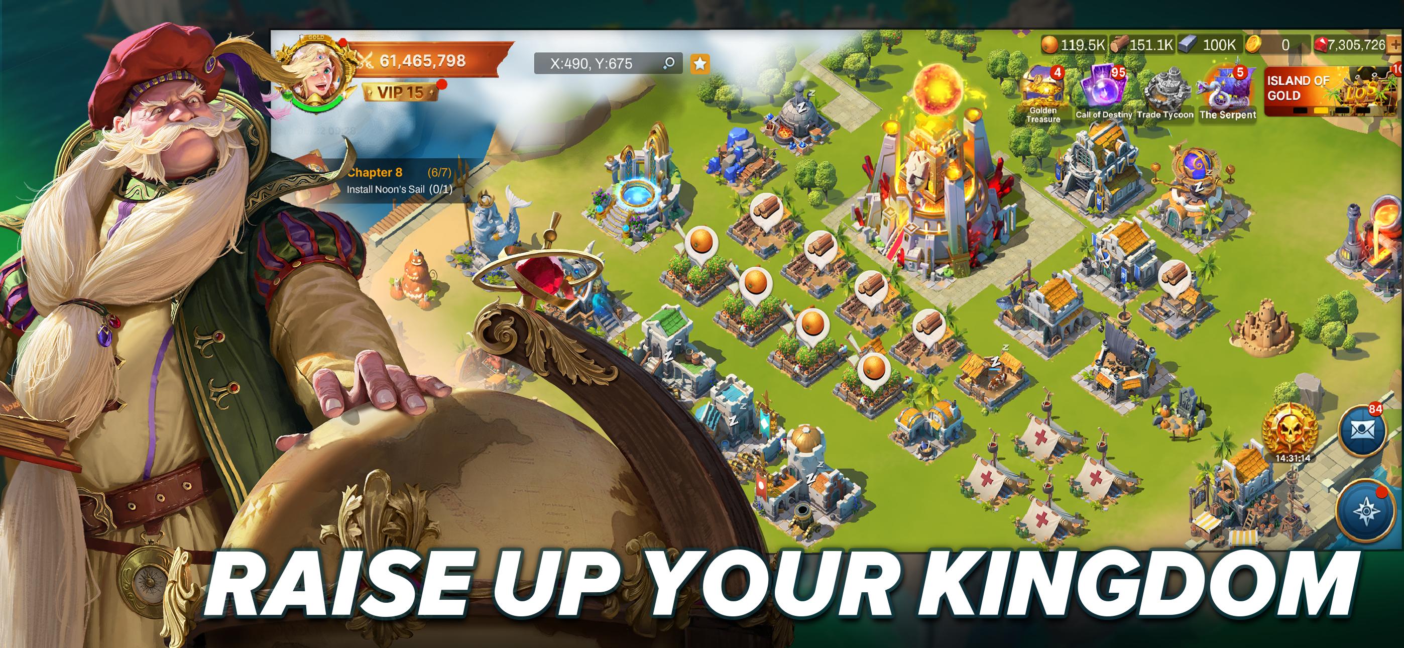 Download Lord of Seas: Survival&Conquer android on PC