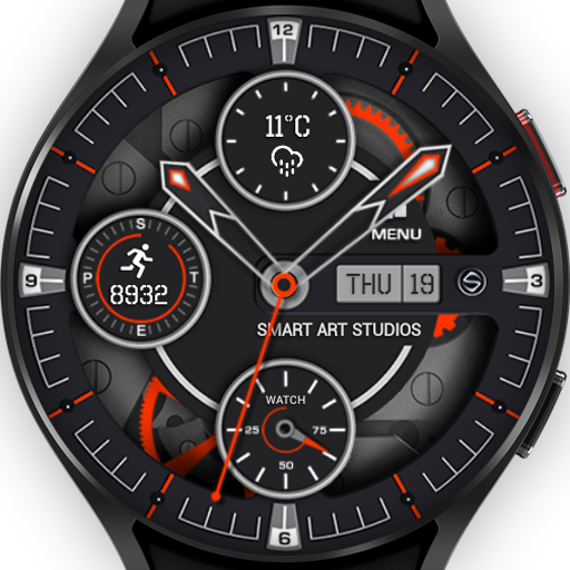 Hybrid 3D Watch Face