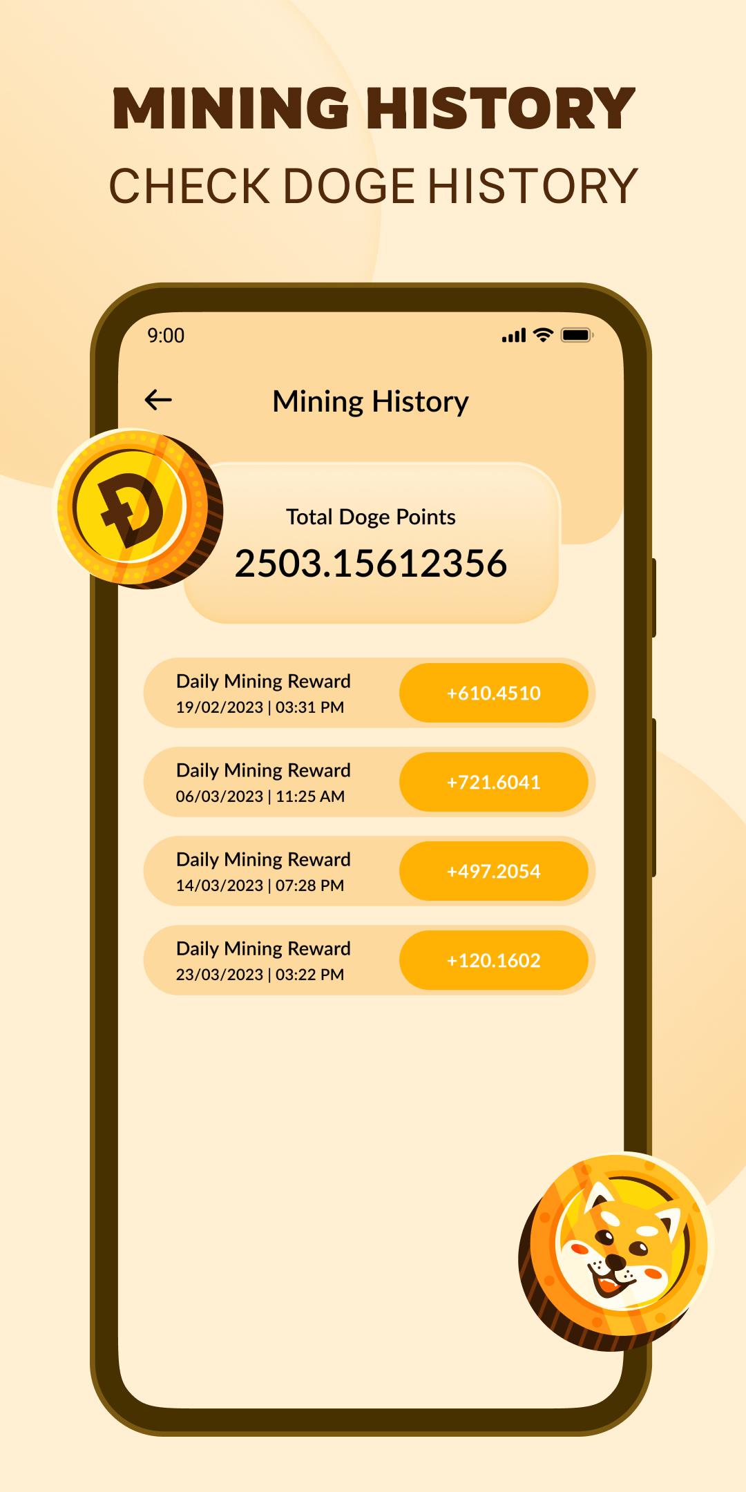 Скачать Doge Mining, Dogecoin Miner на ПК | Официальный представитель  GameLoop