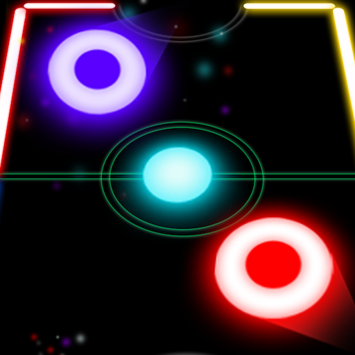 Glow Air Hockey