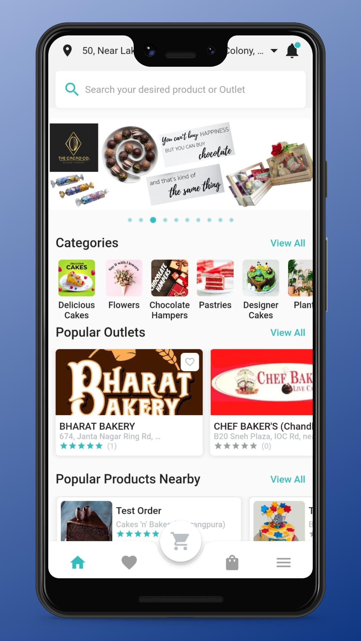 Download KAKEBASKET Cake Flower Hampers android on PC