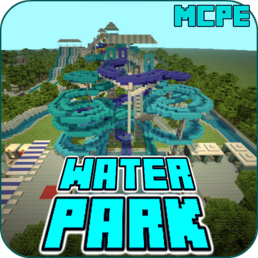 Water Park Map for Minecraft PE