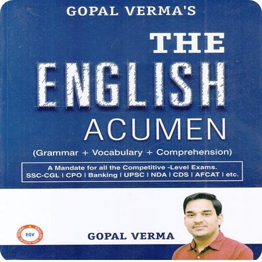 The English Acumen Book by Gopal Verma