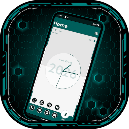 Analog Clock Launcher -Applock