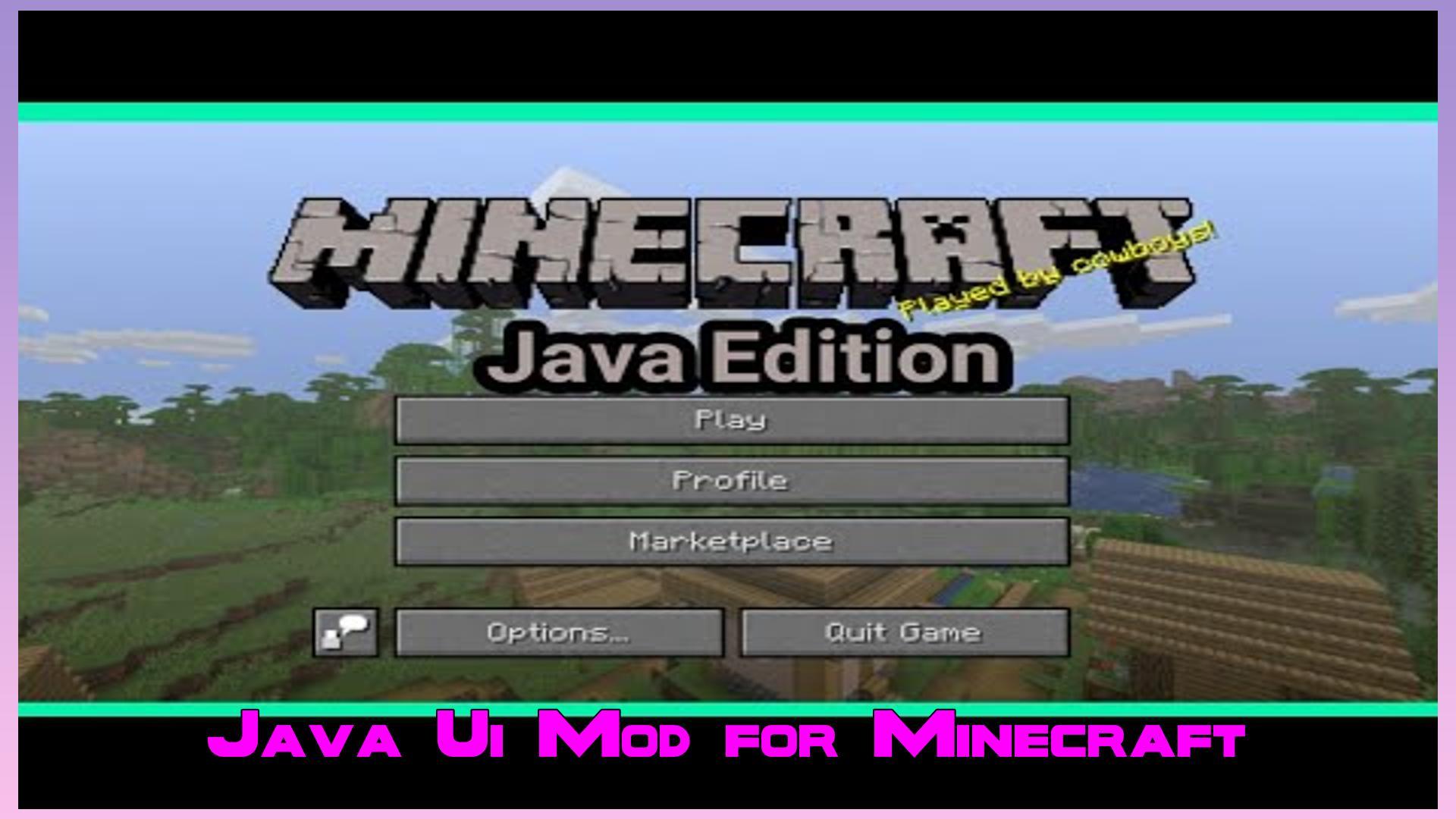 Download Java Edition Mod for Minecraft android on PC