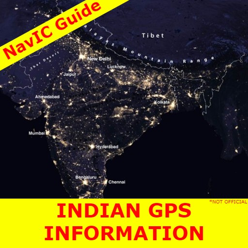 NavIC indian GPS map