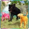 Panther Family Simulator Games