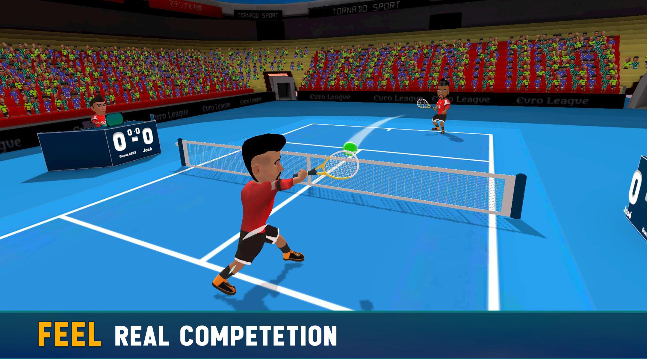 Скачать Tennis Stars Clash : 3D Game на ПК | Официальный представитель  GameLoop