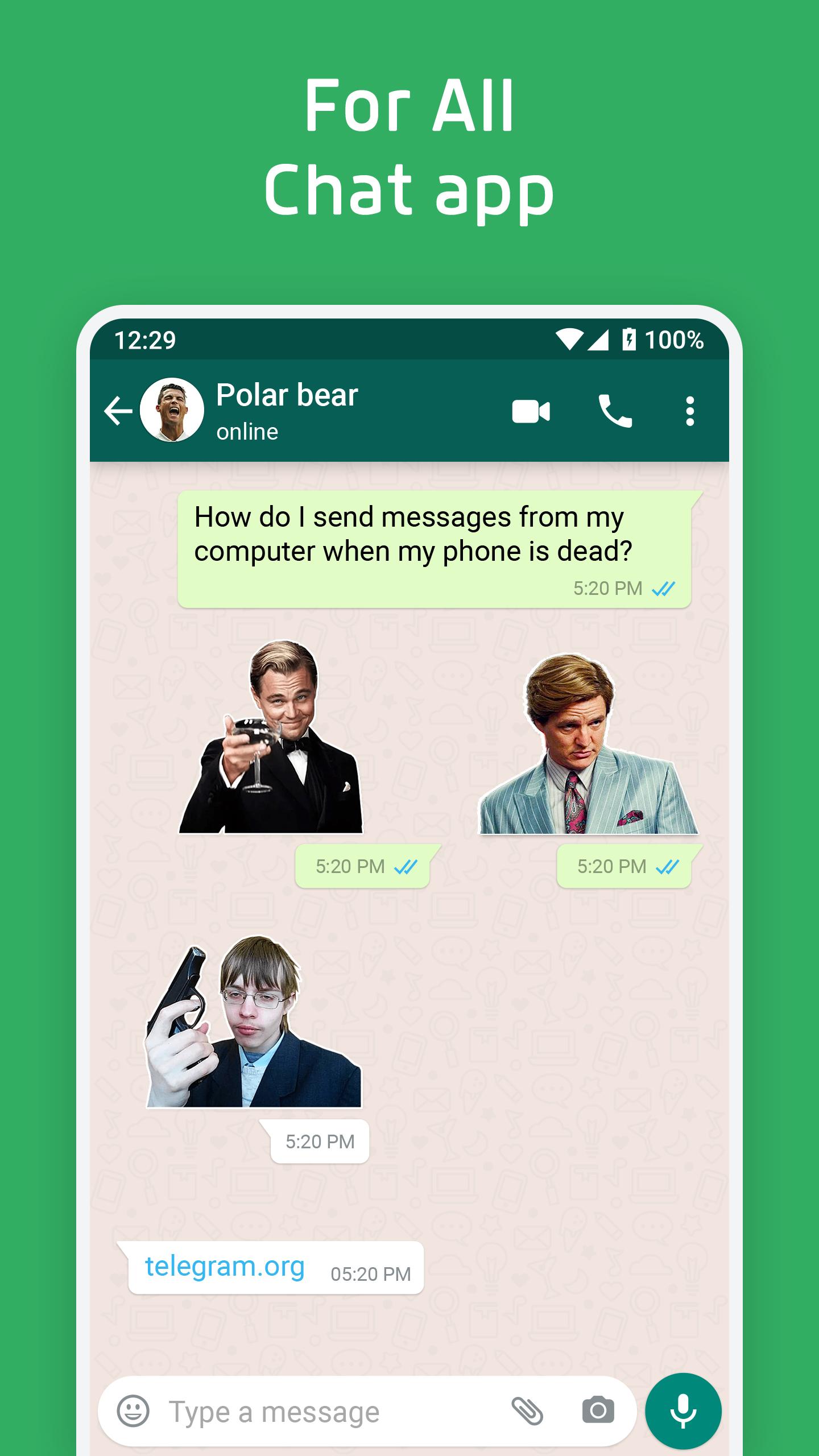 Скачать Стикеры для WhatsApp и Эмодзи на ПК | Официальный представитель  GameLoop