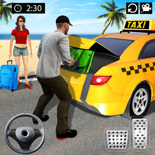 Sopir taksi 3d Simulator Taksi