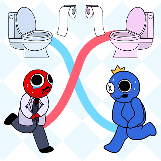 Rainbow Toilet Rush