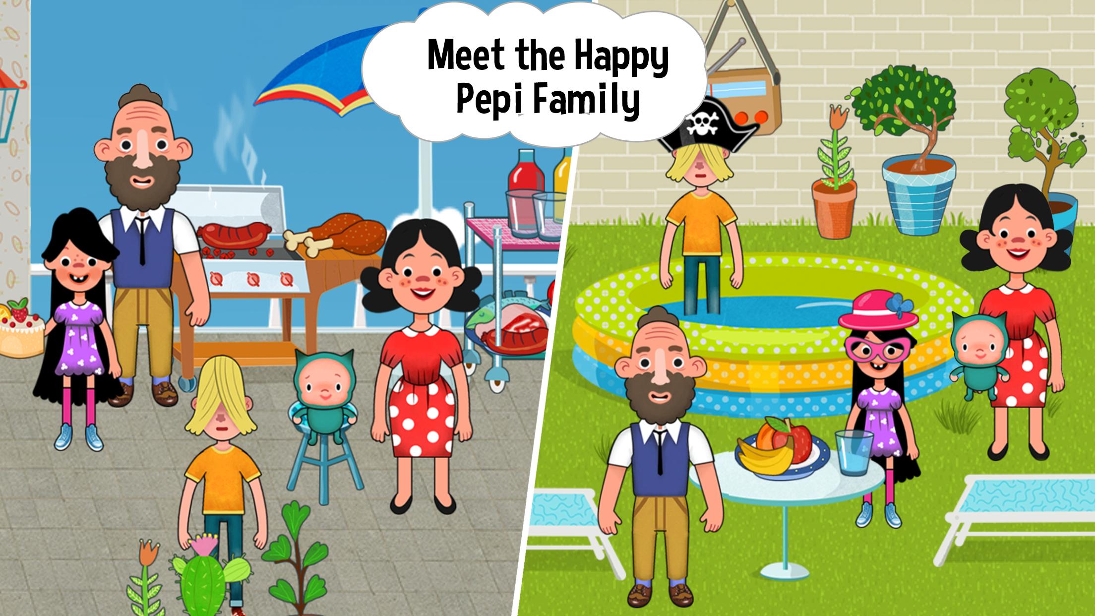 Скачать Pepi House: Happy Family на ПК | Официальный представитель GameLoop