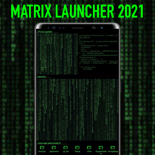 Matrix Launcher - Iris Hacker 