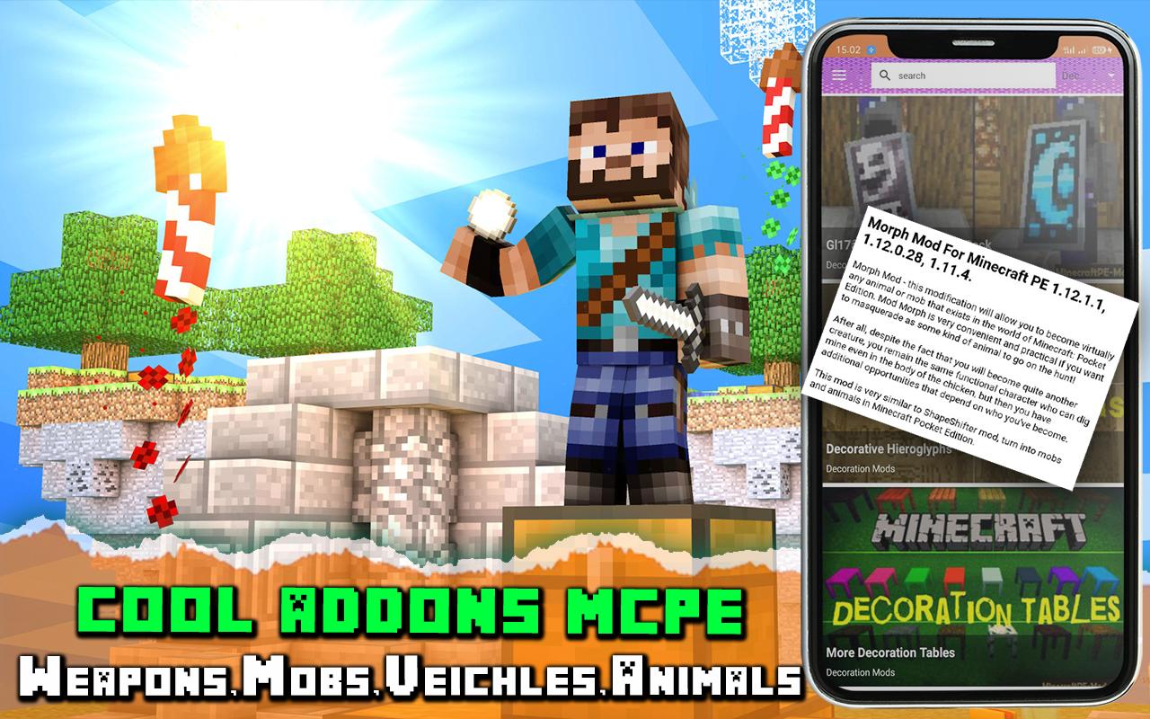 Скачать Addons Mods Craftsman For MCPE на ПК | Официальный представитель  GameLoop