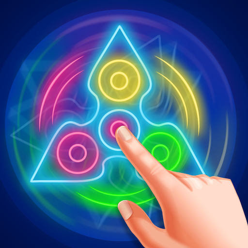 Fidget Spinner Neon