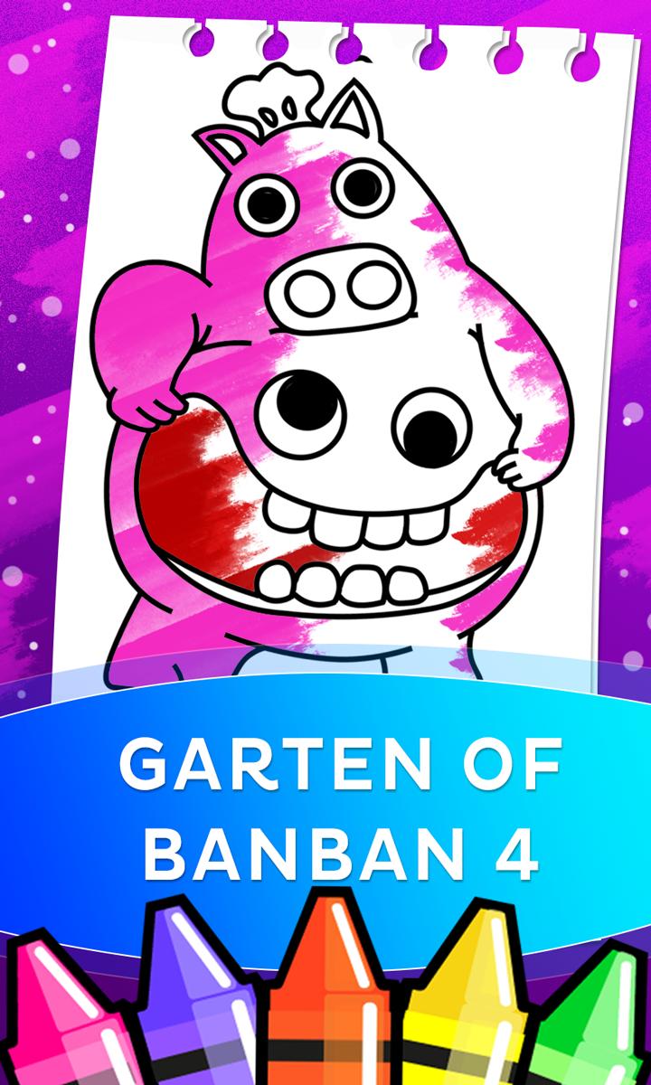 Download Garten of BanBan 4 Coloring on PC (Emulator) - LDPlayer