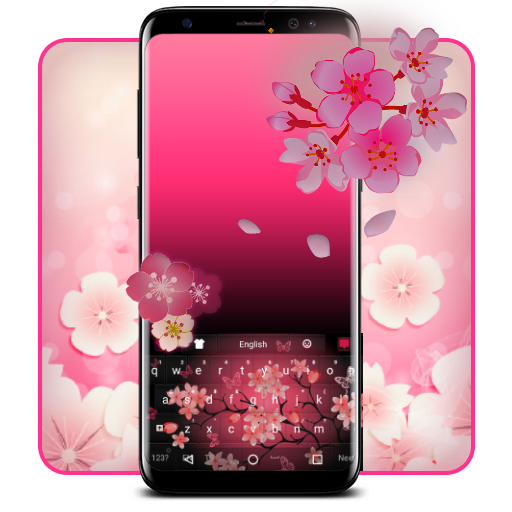 Cherry Blossom Keyboard