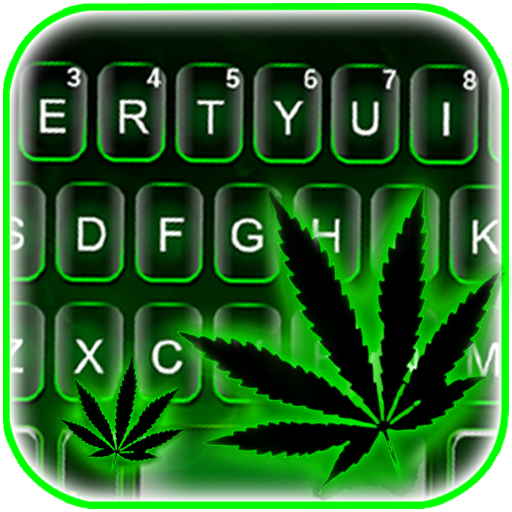 Green Neon Weed Theme