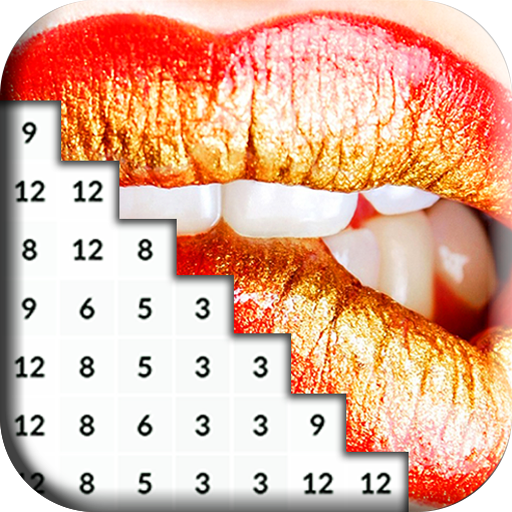 Love Coloring Book: Kiss Lips 
