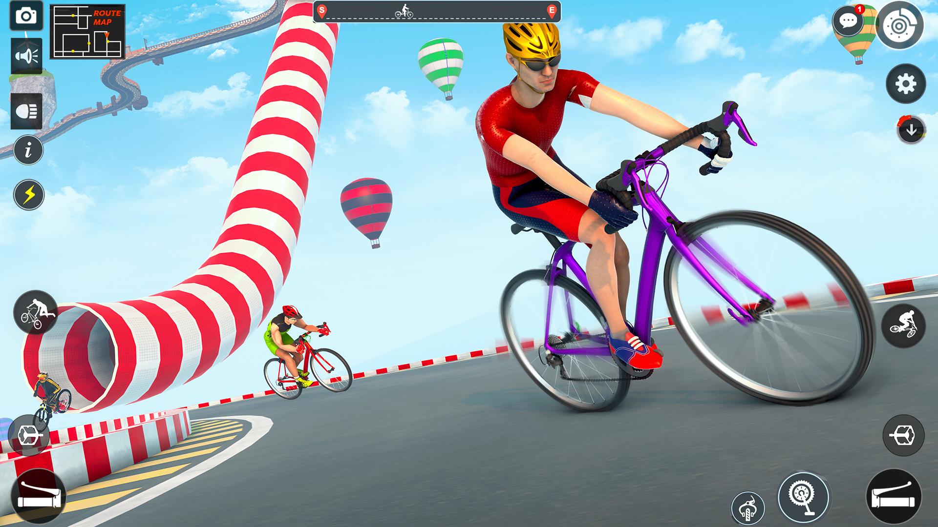 Download BMX Cycle Stunt Game android on PC